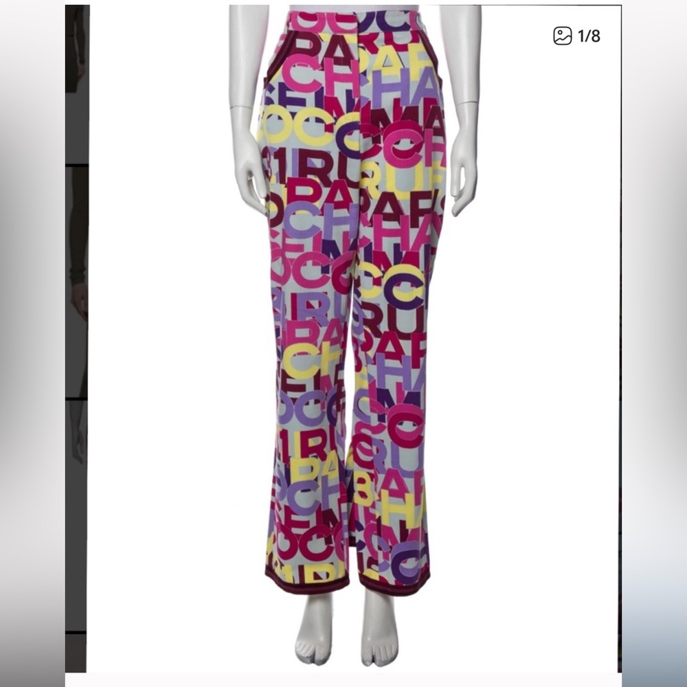 CHANEL Multicolor Matching Coat & Pants Set - Picture 4 of 13